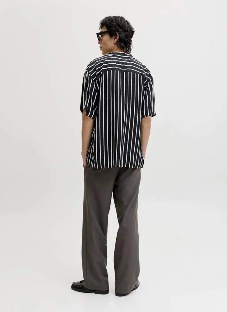 JACK & JONES Striped Short Sleeve Shirt